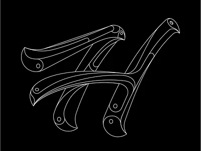 36 Days of Type: H design graphic design illustration type design typography vector