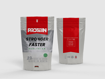 Protein Package Design 2d design brand branding design digital digital art graphic design identity branding minimal modern package package design protein protein package
