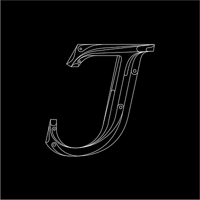 36 Days of Type: J design graphic design illustration type design typography vector