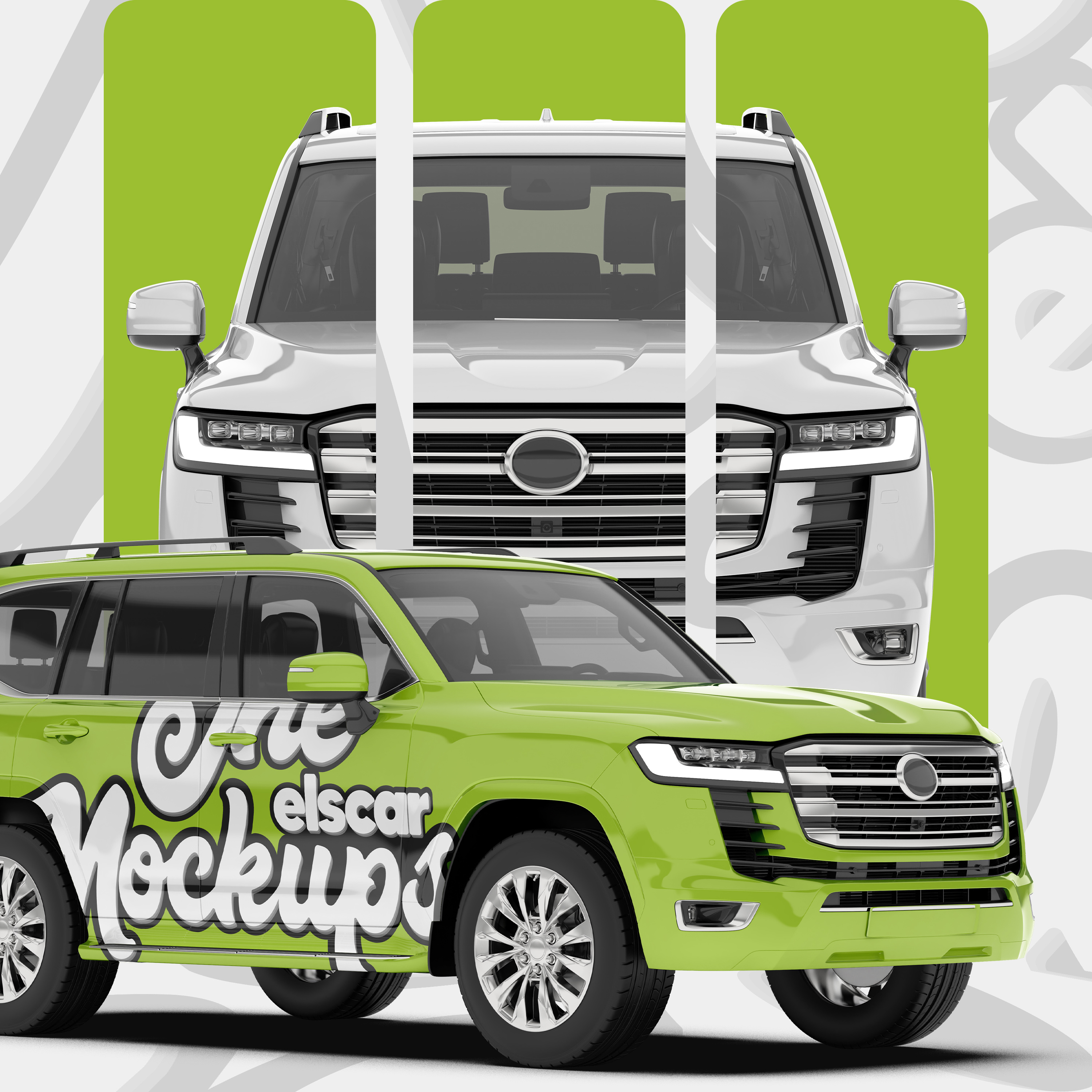 Modern SUV Mockup - 019 3d 4x4 adventure advertising auto automotive branding car crossover design family graphics mock up mockup off road offroad rendering service utility wrap