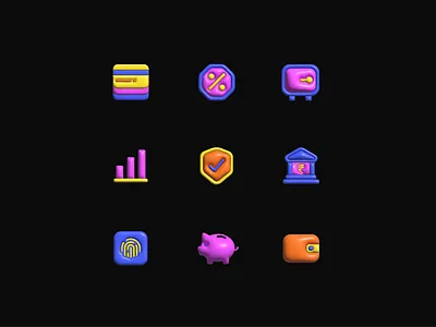 finance icons branding graphic design icon illustration ui visual design