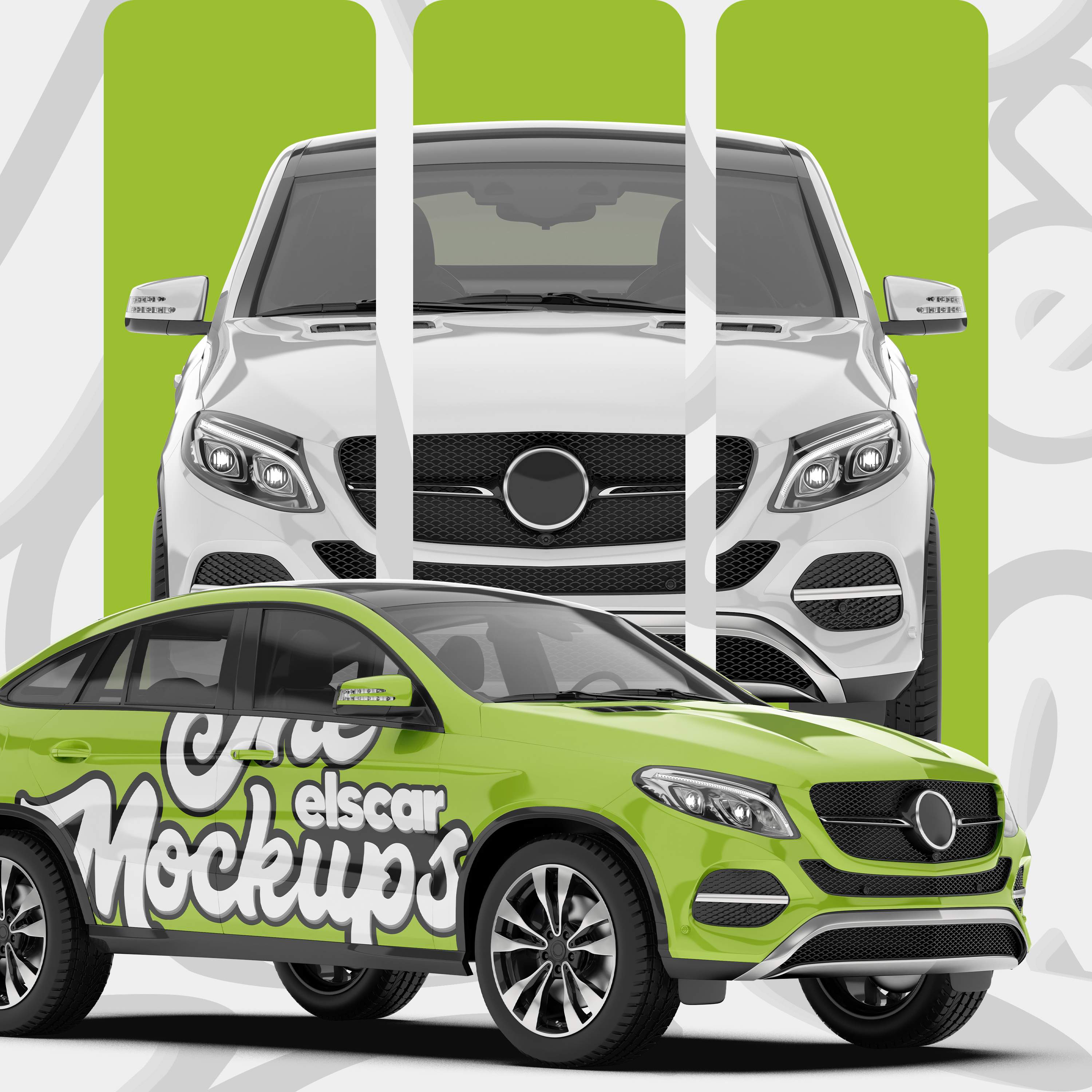 Modern SUV Mockup - 020 3d 4x4 adventure advertising auto automotive branding car crossover design family graphics mock up mockup off road offroad rendering serive utility wrap