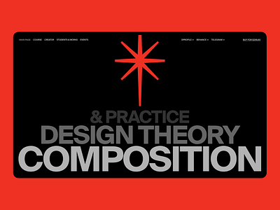 Composition Practice 2.0 black composition dark deep design desktop font graphic graphic design grid red swiss typography ui ux