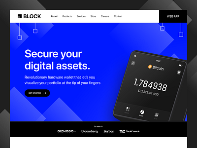 Crypto Landing Page Template | UI Design crypto interfacedesign responsivewebdesign ui uidesign ux webdesign website