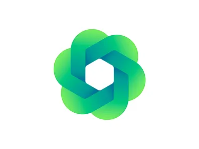 O for OpenAI #36daysoftype ai artificiall intellingence blockchain branding data data science gpt chat gradient hexagon icon letter logo machine learning mark monogram o open openai robot technology