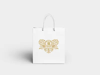 Vintage Wedding Logo bespoke wedding logo custom monogram custom wedding logo design illustration logo luxury logo luxury wedding logo wedding logo wedding monogram