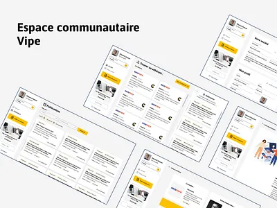 Members' area - Vipe Business account admin admin ui app dashboard dashboard design dashborad dashbord design interface intranet member members news search sidebar ui user ux