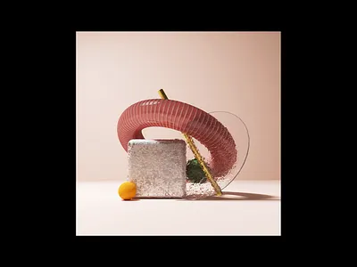 Still shapes 3d blender 3d material 3d shapes 3dart blender blender material blender render design graphic design material poster simple still shapes