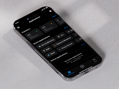 Application for Property Management app behance blender build color creativit dark design dribbble inspiration productdesign real render ui ux uxdesign visualdesign