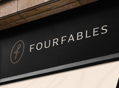 Fourfables Restaurant logo design brand design brand identity brand identity design branding clean design graphic design identity identity design logo logo design logo designer logomark logos logotype minimal modern restaurant simple typography