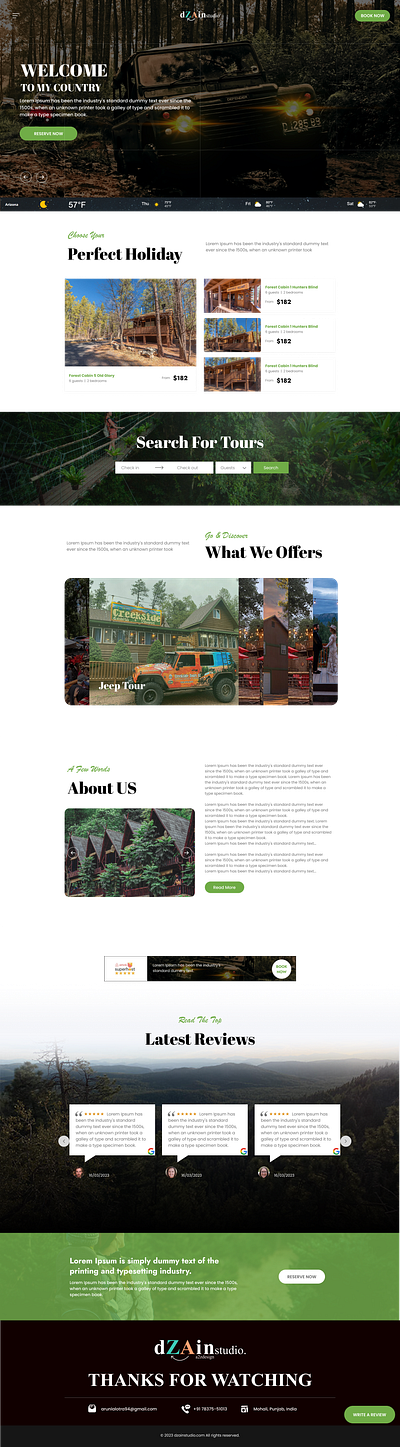tour and travel website design branding graphic design logo ui web website design