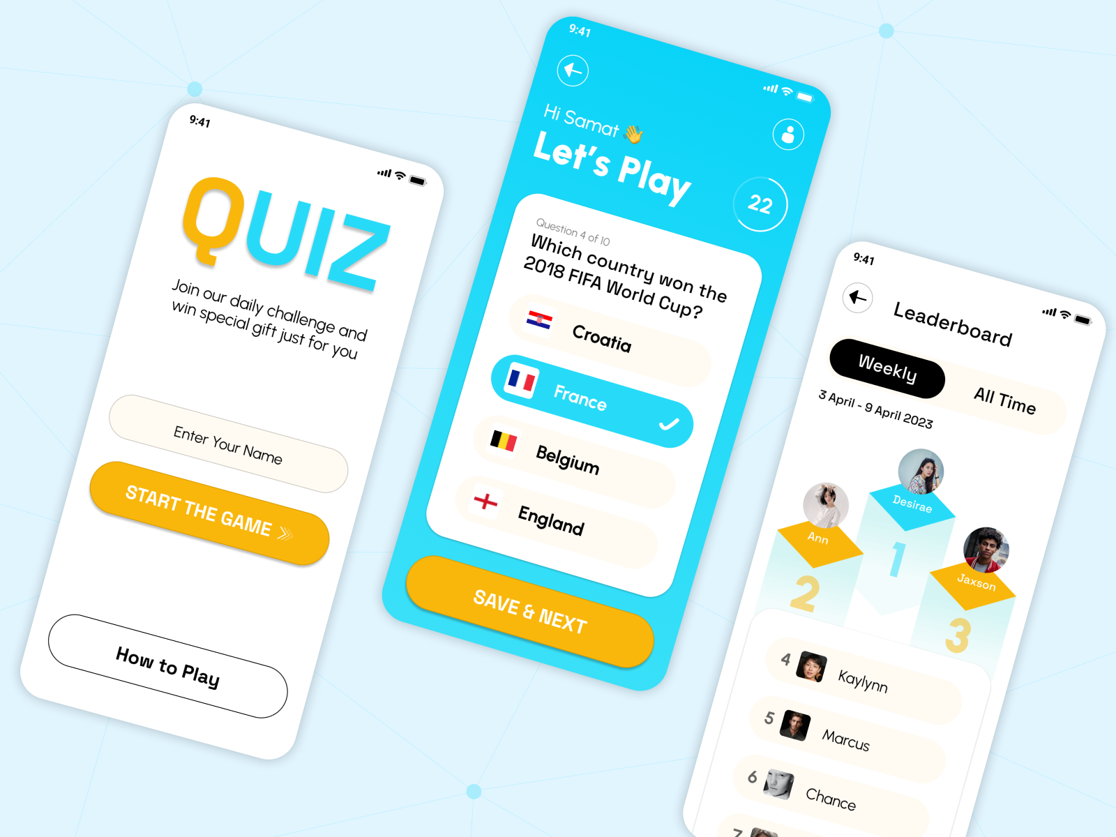 Quiz - Mobile App