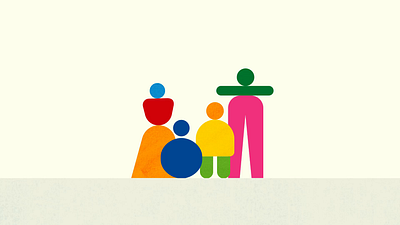 Family animation branding characters design family gif illustration motion motion graphics motiongraphics people ui