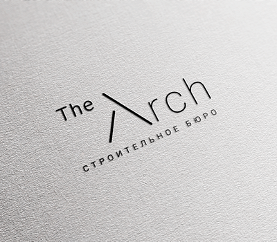 TheArch branding design logo vector