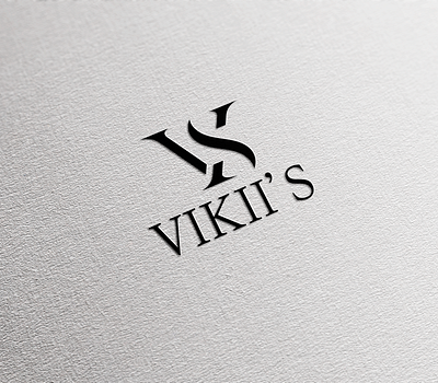 Vikii’s branding design logo vector