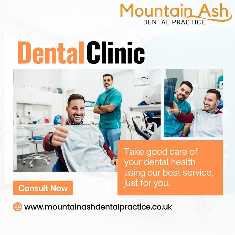 Dental Clinic Service by Mountain Ash on Dribbble
