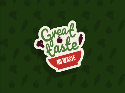 Logo Design - Food Waste betterliving branding design earthfriendy eco food foodwaste graphic design illustration logo nowaste typography vector