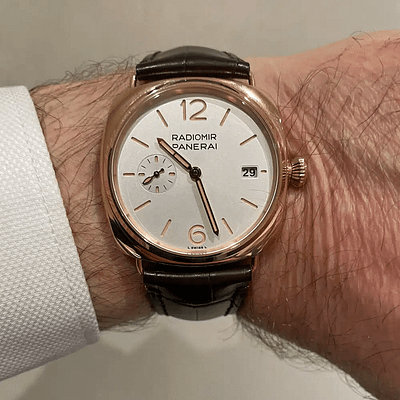 Panerai Radiomir Unveils New 2023 Model: Panerai Radiomir Quaran drwatchstrap