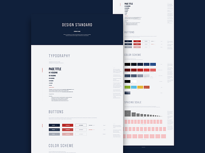 Design System for a Digital Agency brand guide brand identity branding design design system guidelines style guide web design