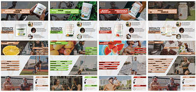 Royalty Supplements A+ Content a content amazon amazon a content amazon ebc branding design graphic design infographics premium a content vector