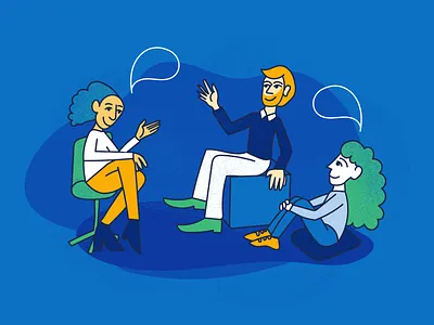 Communication communication design digital illustration discuss discussion illustration team vector vector art vector illustration