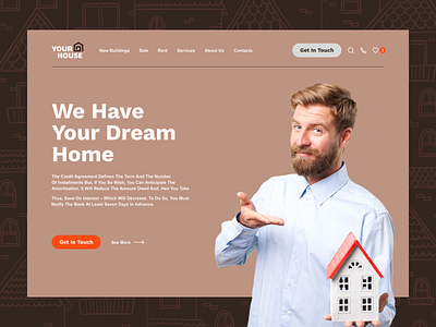 Houses of your dream web design