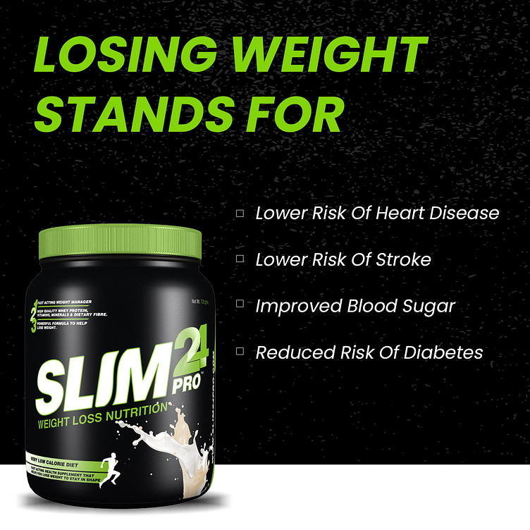 Shop Slim 24 Pro, Best Meal Replacement Powder by Ram on Dribbble