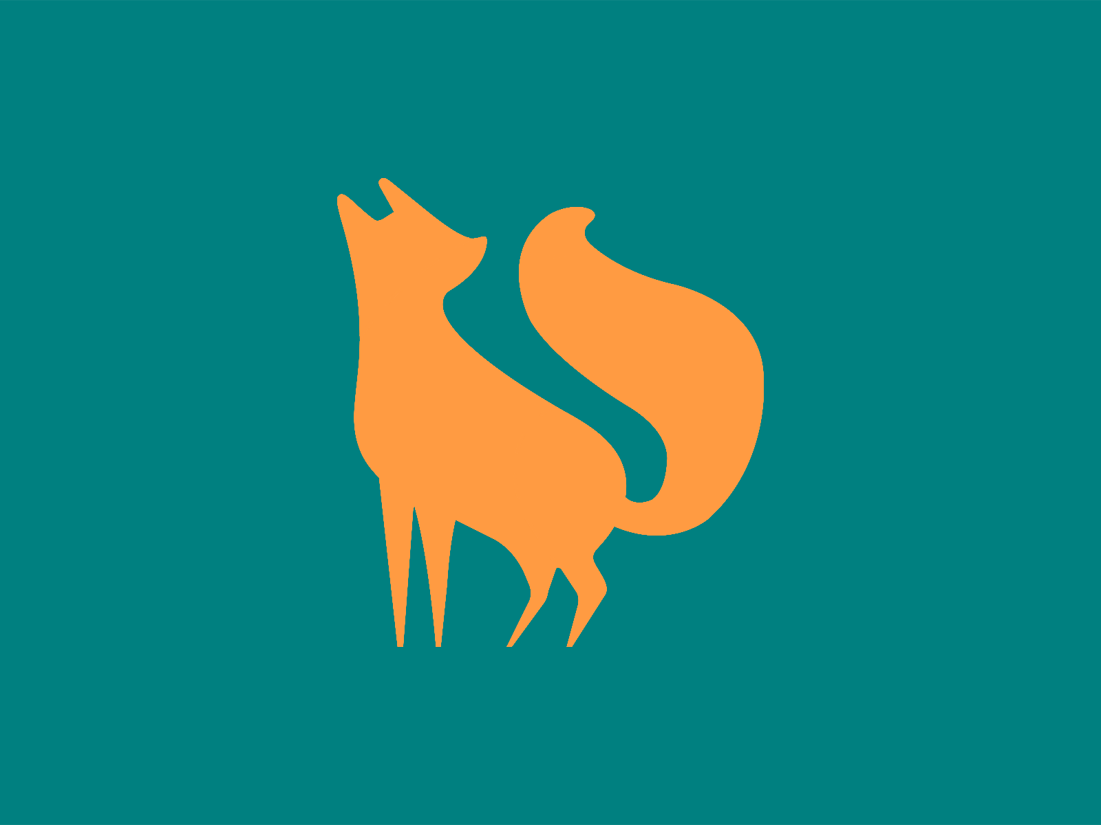 Fox Logo Animation animation branding fox foxlogo gif logo logodesign sewinglogo smallbusiness