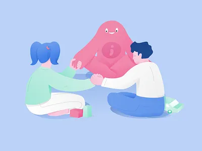 Kindergarten brandillustration branding design digitalart digitalillustration graphic design illustration vector