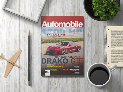 Automobile Magazine adobe automobile car carmagazine design drako gte indesign magazine magazinedesign photoshop