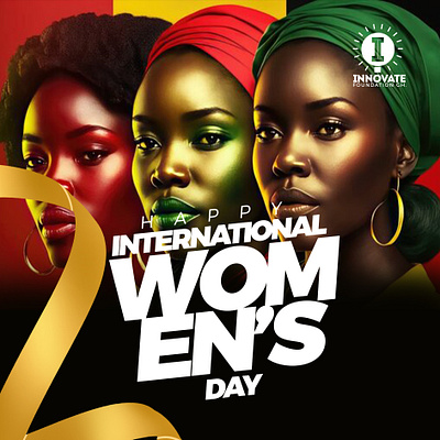 International Womens day Creative design flyer graphic design