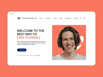 Peaktop Health ✦ Website design health illustration inspiration interface minimal typography ui uidesign ux uxdesign website