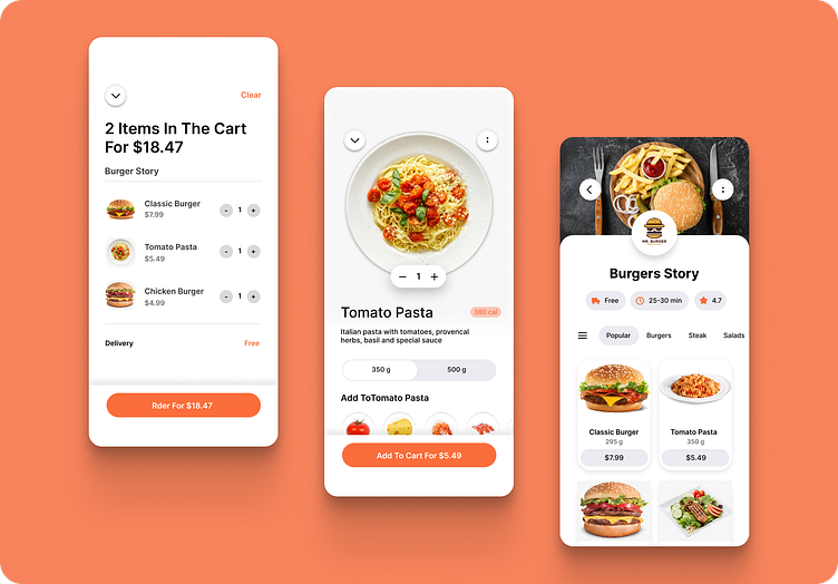 UI/UX Design by Ahmad AmR on Dribbble