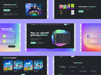NFT Launchpad crypto design nft ui