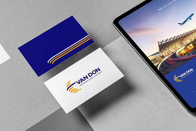 VANDON AIRPORT BRANDING brand identity branding brochure design graphic design logo media design typography