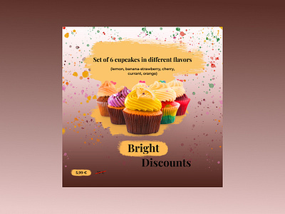 Restaurant advertising banner design food graphic design ui web deisgn web design