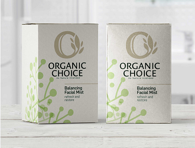 Organic Choice branding design graphic design illustration logo typography