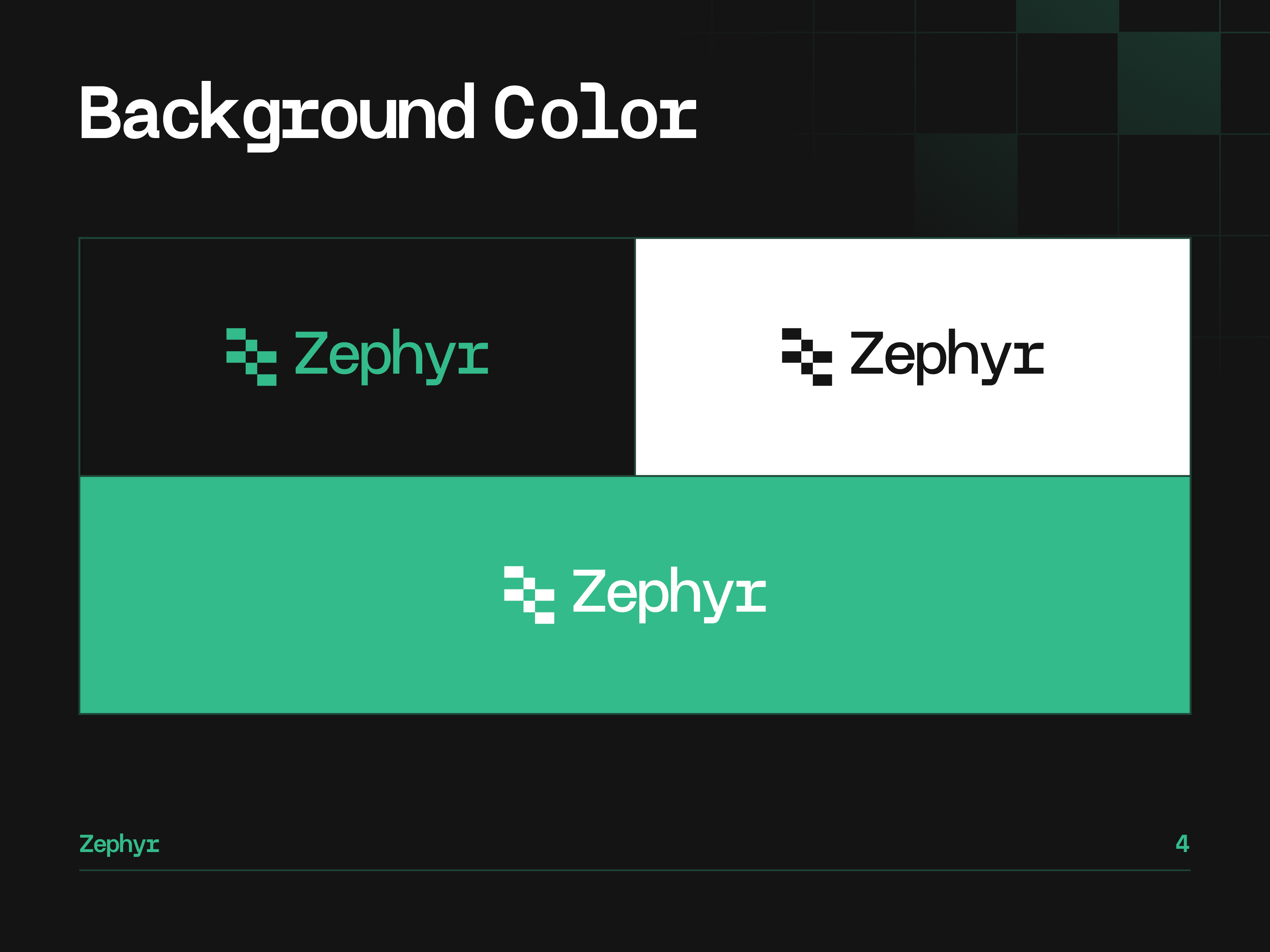 Zephyr Brand Guidelines by Dhira Danuarta for Caraka on Dribbble