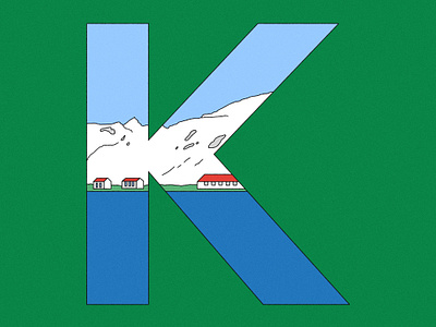 K is for King Edward Point city illustration colorful colourful design editorial editorial illustration graphic design illustration nature illustration spot illustration type ui visual design