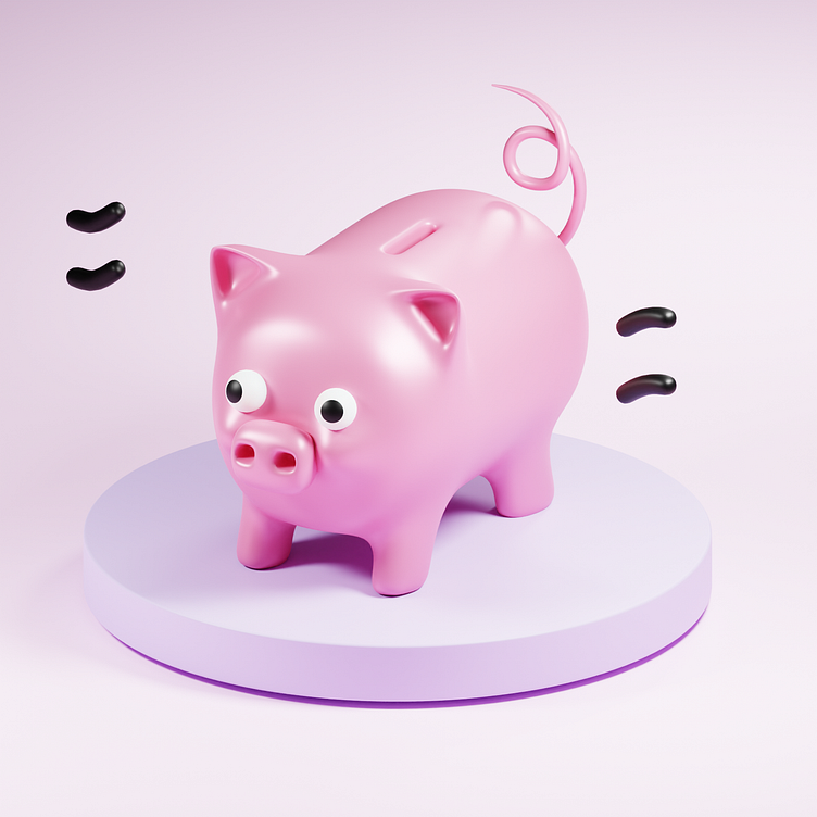 Piggy Bank Graphic by pnajlab · Creative Fabrica