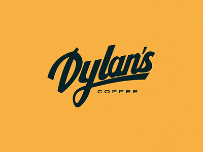 Dylan's Coffee Logo design process agancy coffee design graphic design lettering logo logo designer logo mark minimal typography vintage