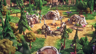 Nexon “DomiNations. Stand” cinematic design game trailers video video game