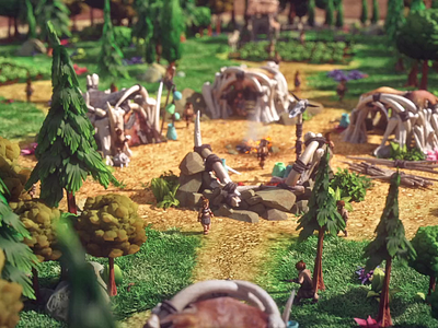 Nexon “DomiNations. Stand” cinematic design game trailers video video game