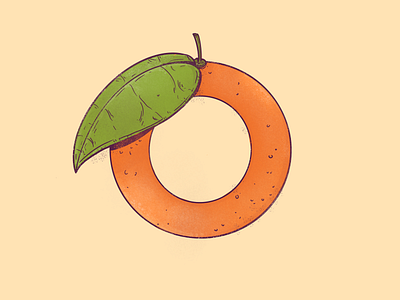 36 Days of Type: Orange 36 days of type art citric design drawing fanta fruit illustration naranja o orange type typography