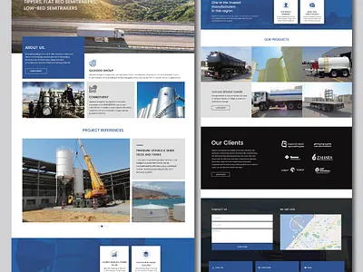 Tank Trailers 3d animation branding branding design design graphic design logo design minimalist logo modern motion graphics ui unique design