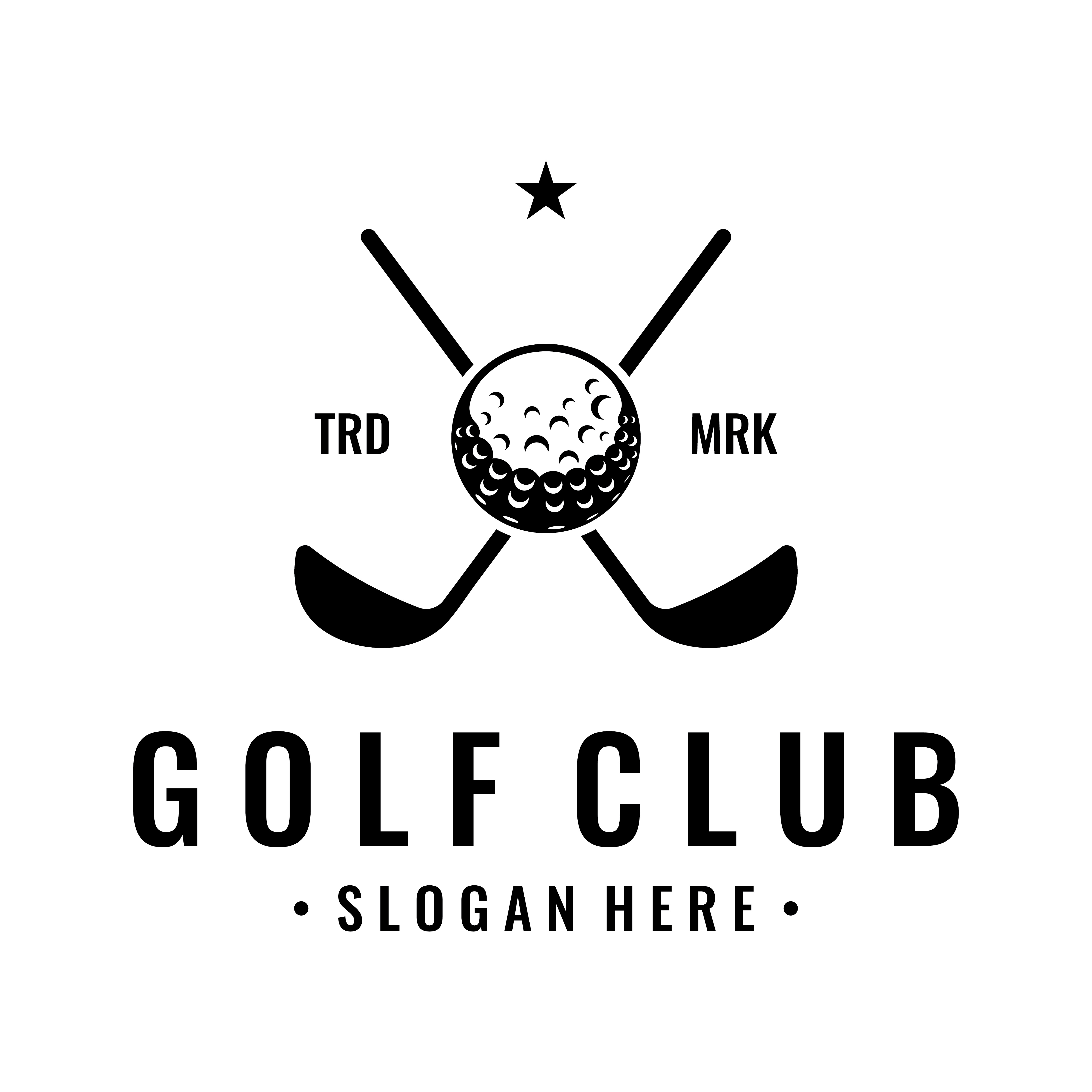 GOLF CLUB TOURNAMENT LOGO by MUJI ijum13719@gmail.com on Dribbble