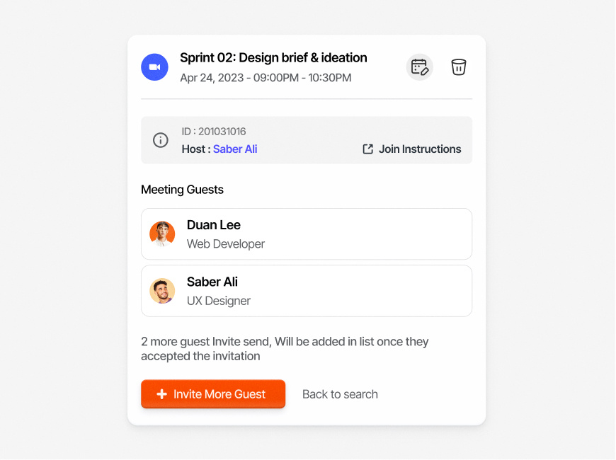 📆 Schedule Preview - Fignuts alert calendar components dashboard design system font library modal popup preview product saber saber ali schedule ui ux web