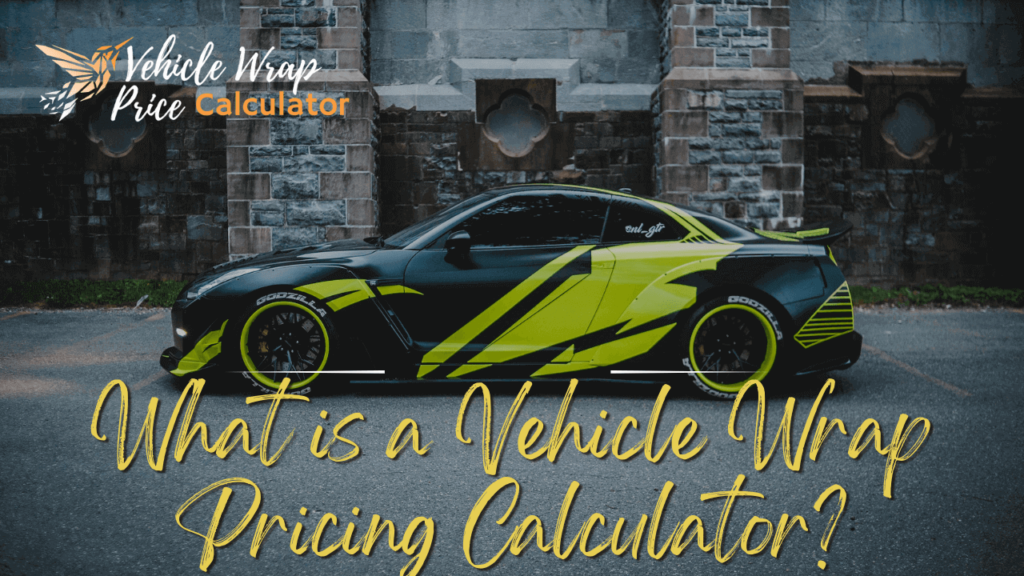 vehicle wrap pricing calculator by Snooker Championship on Dribbble