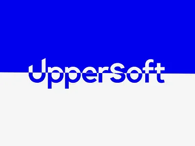 Logo Animation for UpperSoft and InPeace animation branding graphic design logo motion graphics