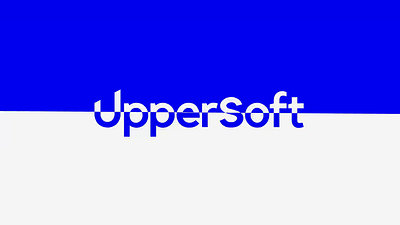 Logo Animation for UpperSoft and InPeace animation branding graphic design logo motion graphics